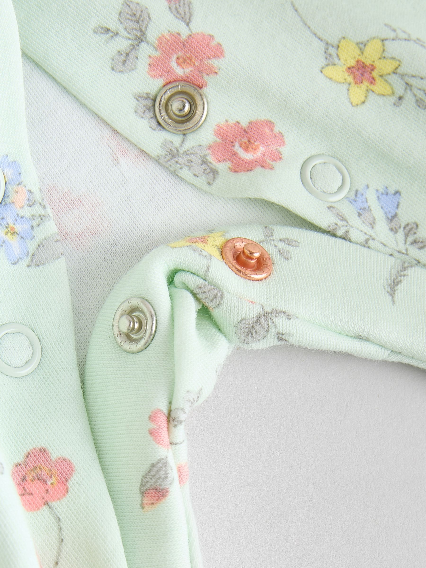 Blauw - Set van 3 babypyjama's (0-2jr)