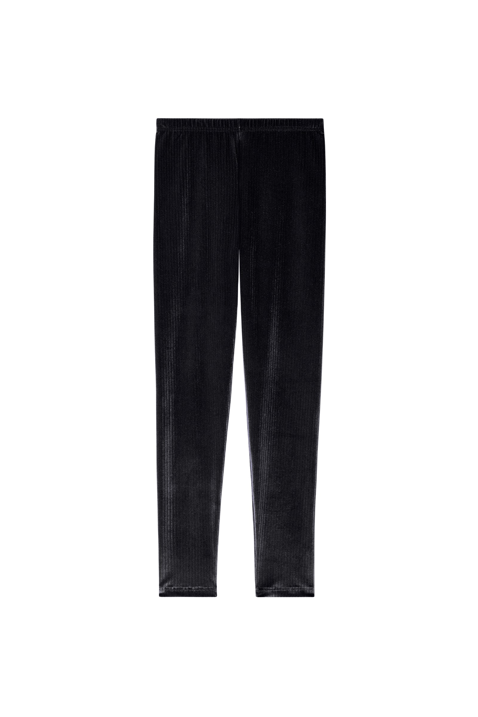tricy Legging en velours noir Noir