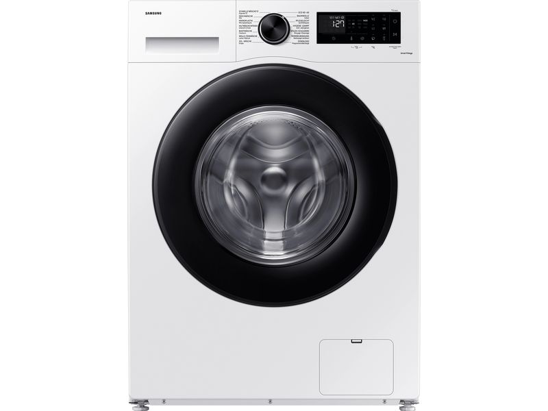 Samsung Waschmaschine WW80CGC04AAEWS Links Frontloader mit 8 kg Ladekapazität