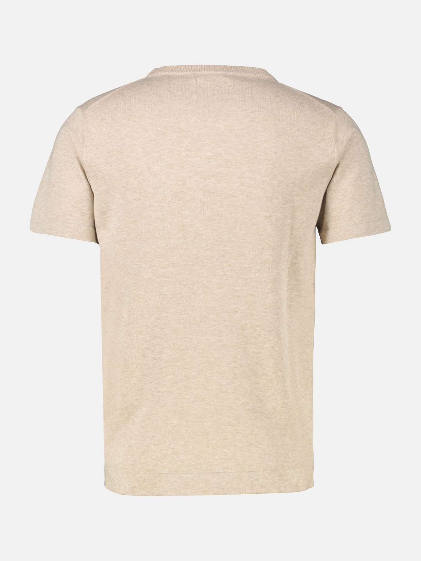 Strick-T-Shirt mit Brusttasche