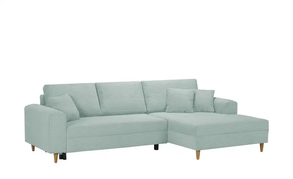 Ecksofa Bern Mintgrün rechts
