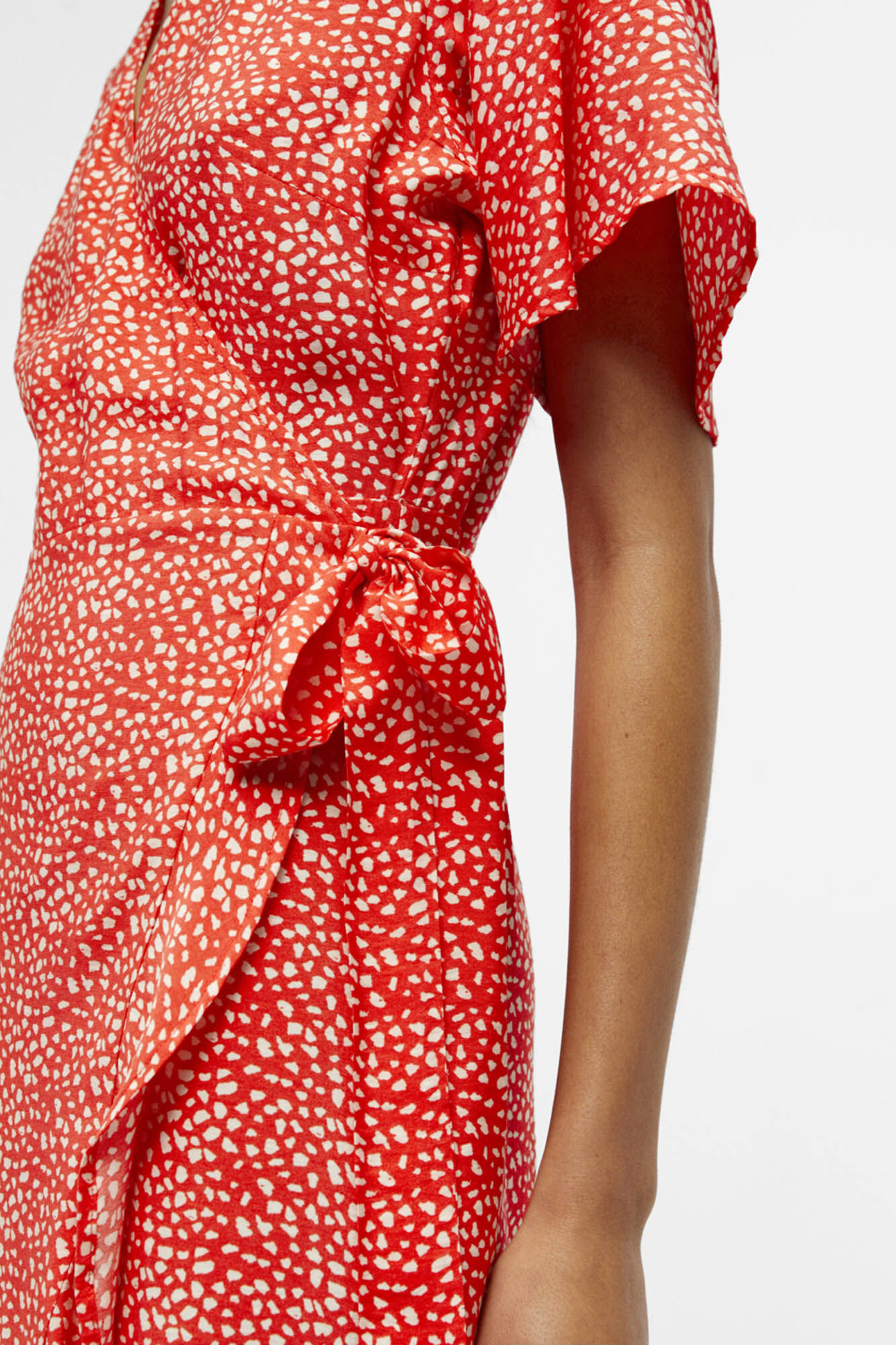 Vestido longo Ecovero - Laranja