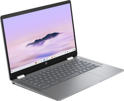 HP - Chromebook x360 14b-cd0635nd - Laptop - Zilver - 14 inch - Touchscreen - 8 GB RAM - 256 GB eUFS