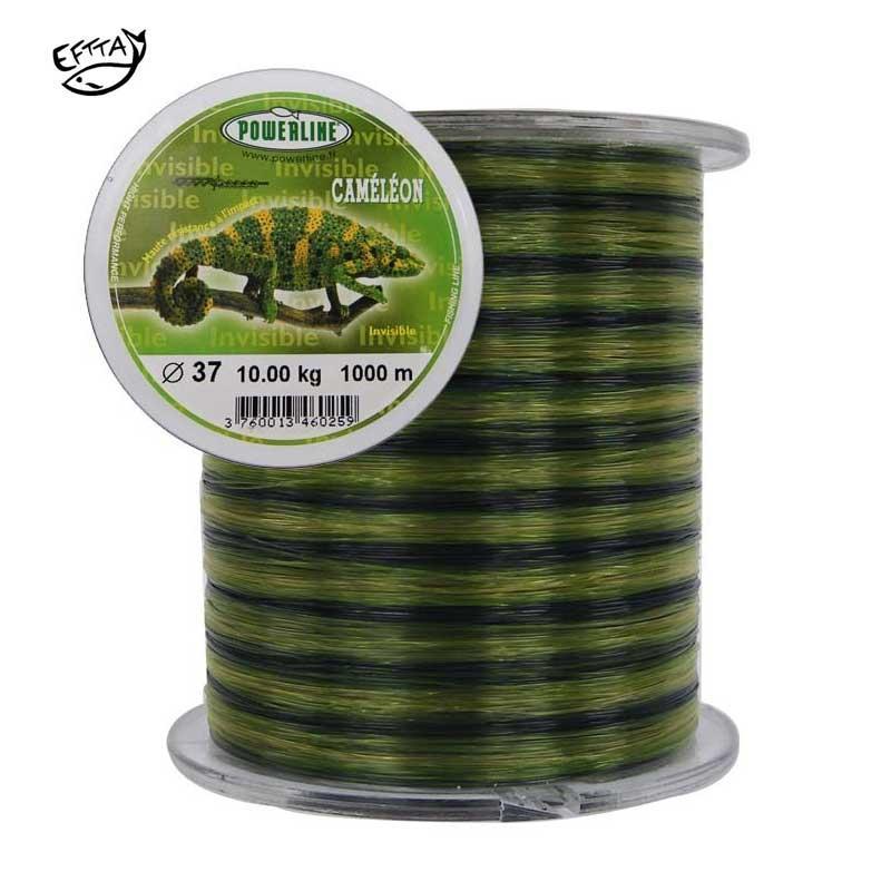 Nylon Powerline Cameleon Vert 300M