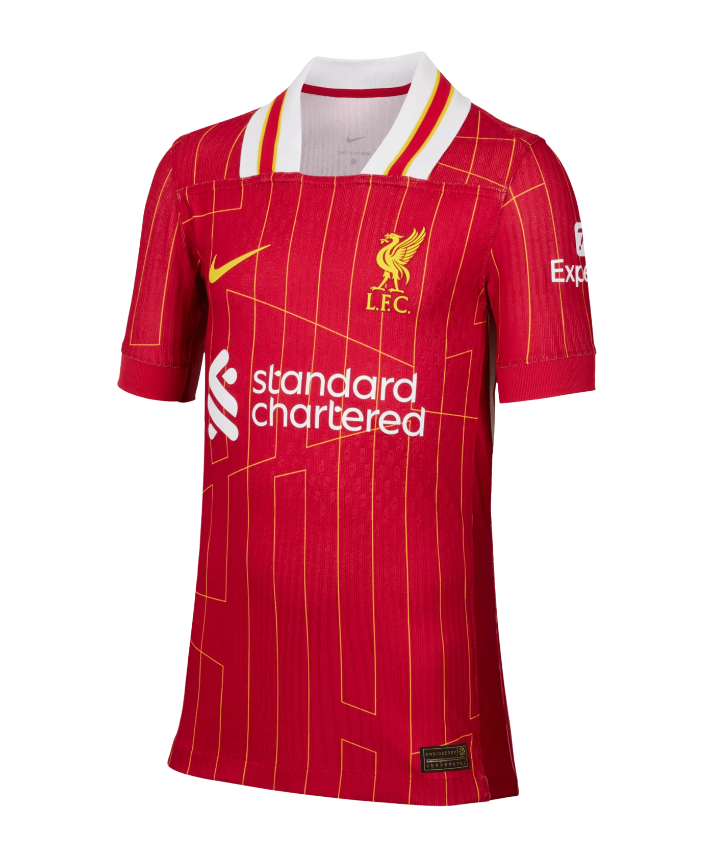 Nike FC Liverpool Auth. Trikot Home 2024/2025 Kids Rot F688