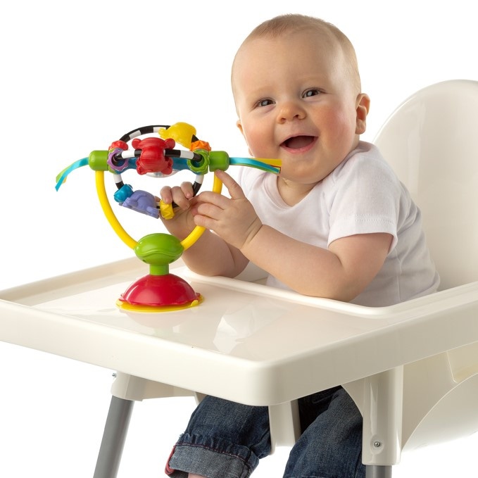 Playgro High Chair Spinning Toy kinderstoelspeeltje multi