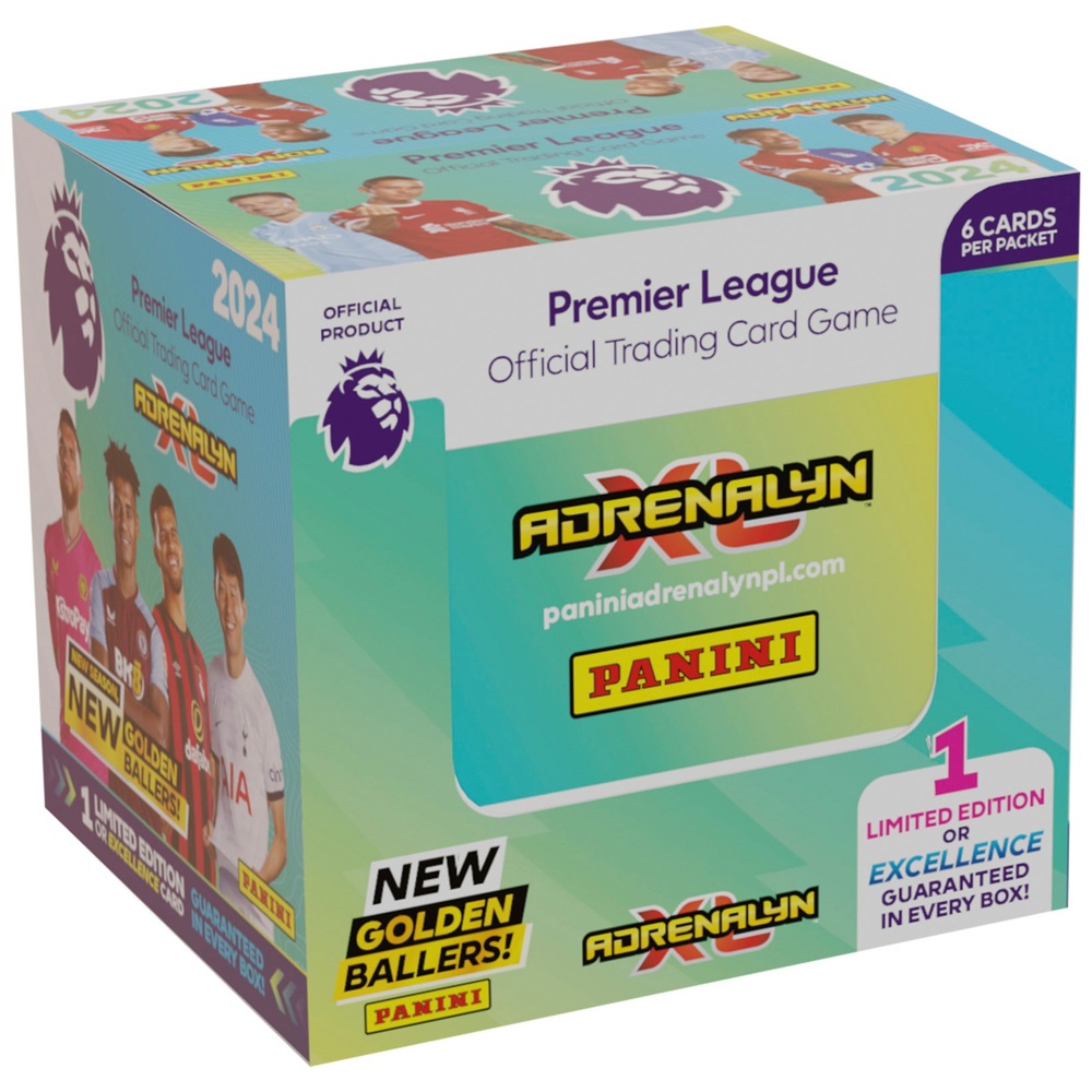 Panini Premier League 2024 Adrenalyn XL Sammelkartenspiel-Packung