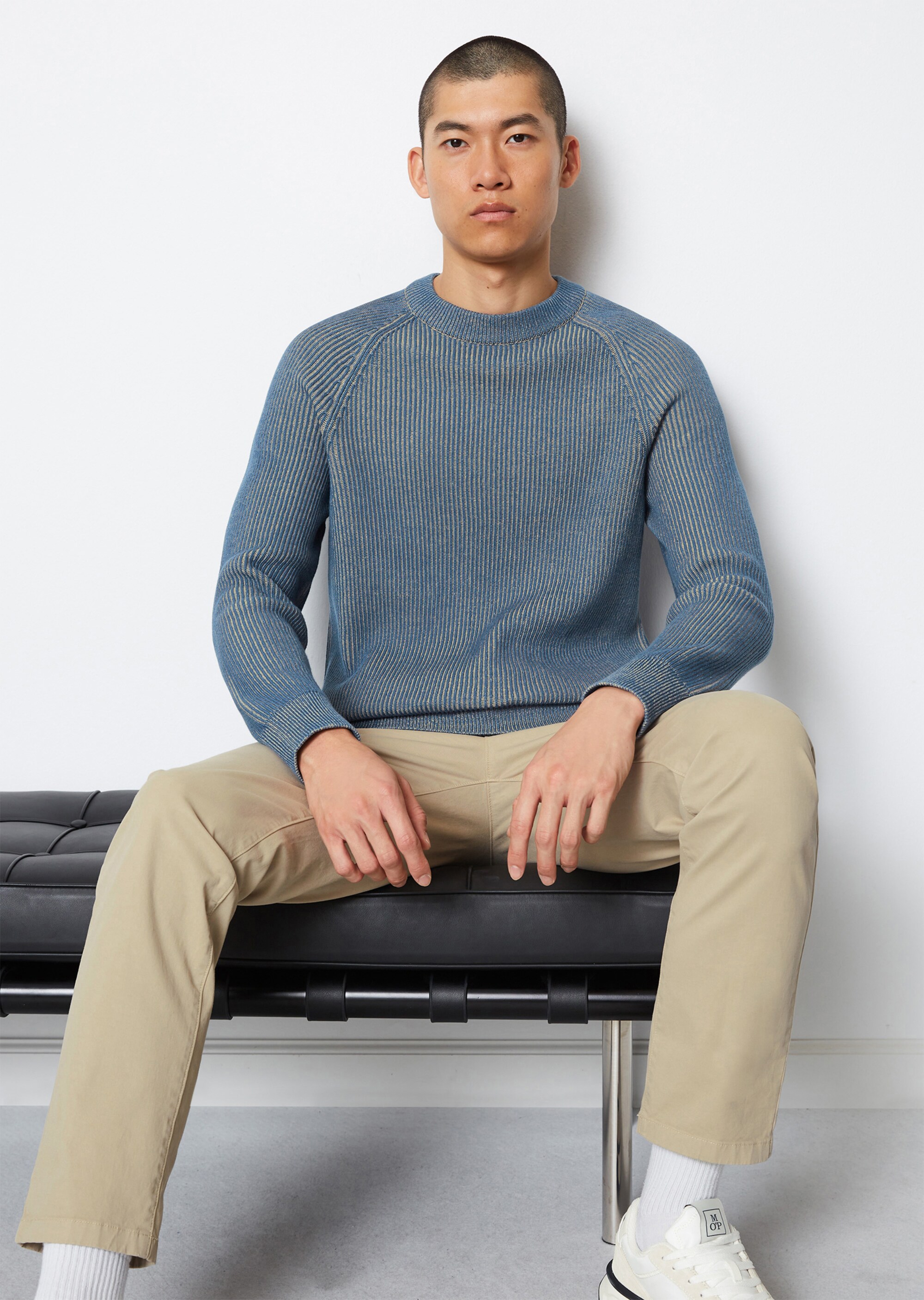 Pullover regular aus reiner Bio-Baumwolle