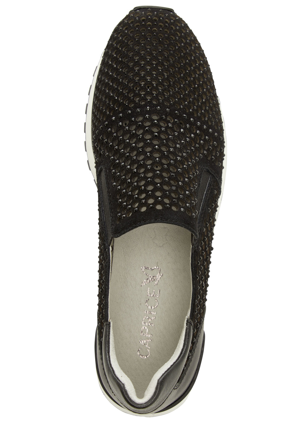 Caprice Slipper mit Glitzersteinchen
