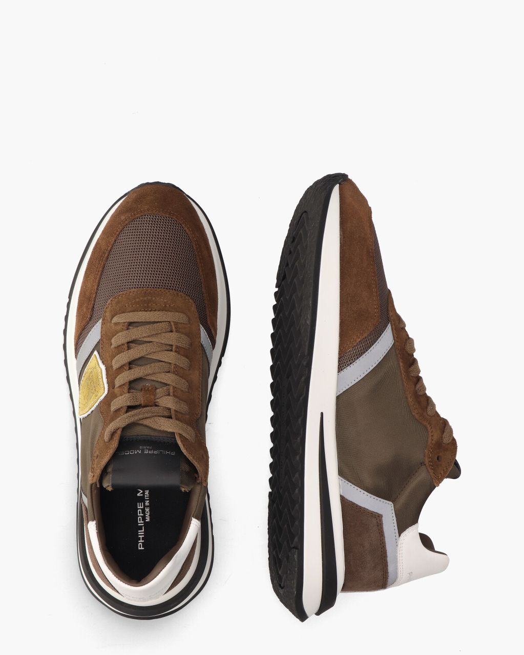 Philippe Model Tropez 2.1 Bruin Herensneakers