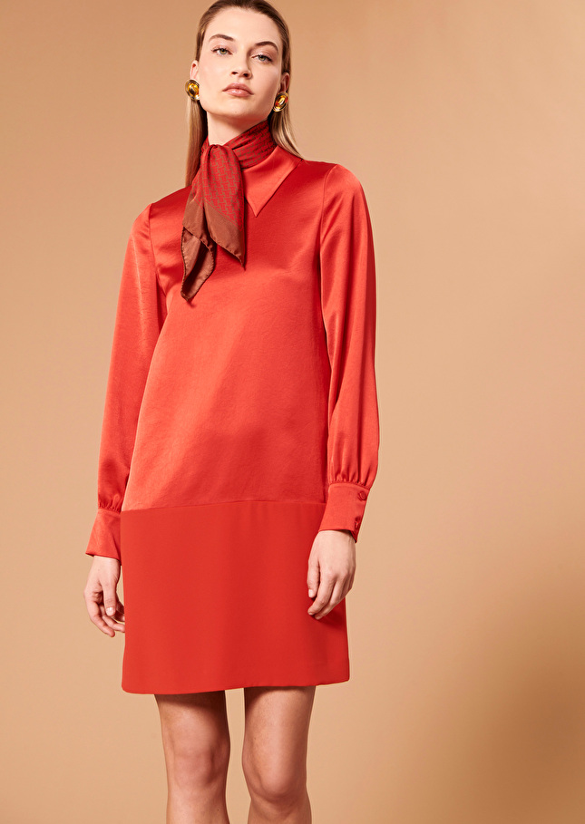 Robe Ravelrouge en satin