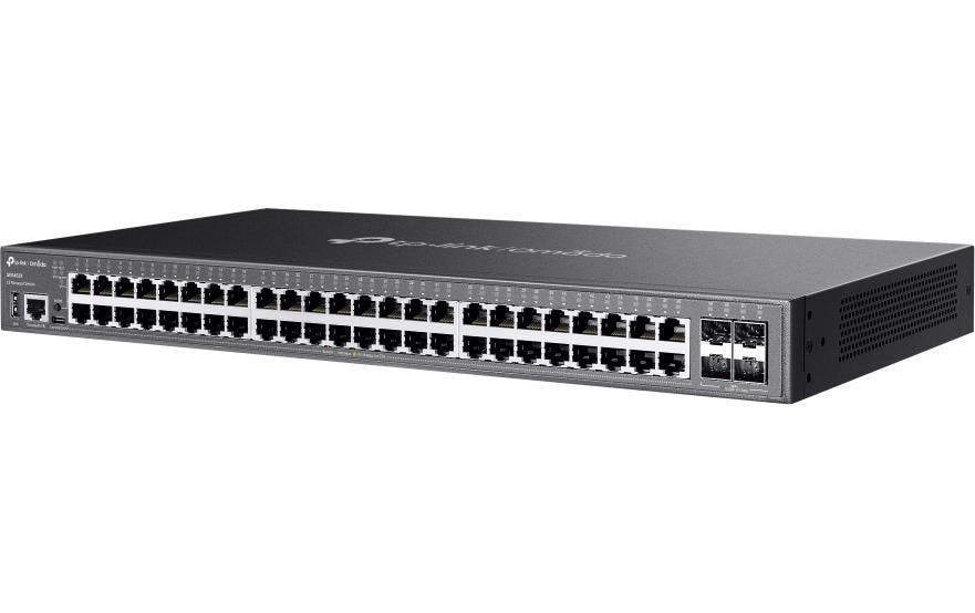 Switch Omada SG5452X 52 Port<br>TP-Link Omada SG5452X Netzwerk-Switch Managed L3 Gigabit Ethernet (10/100/1000) Schwarz