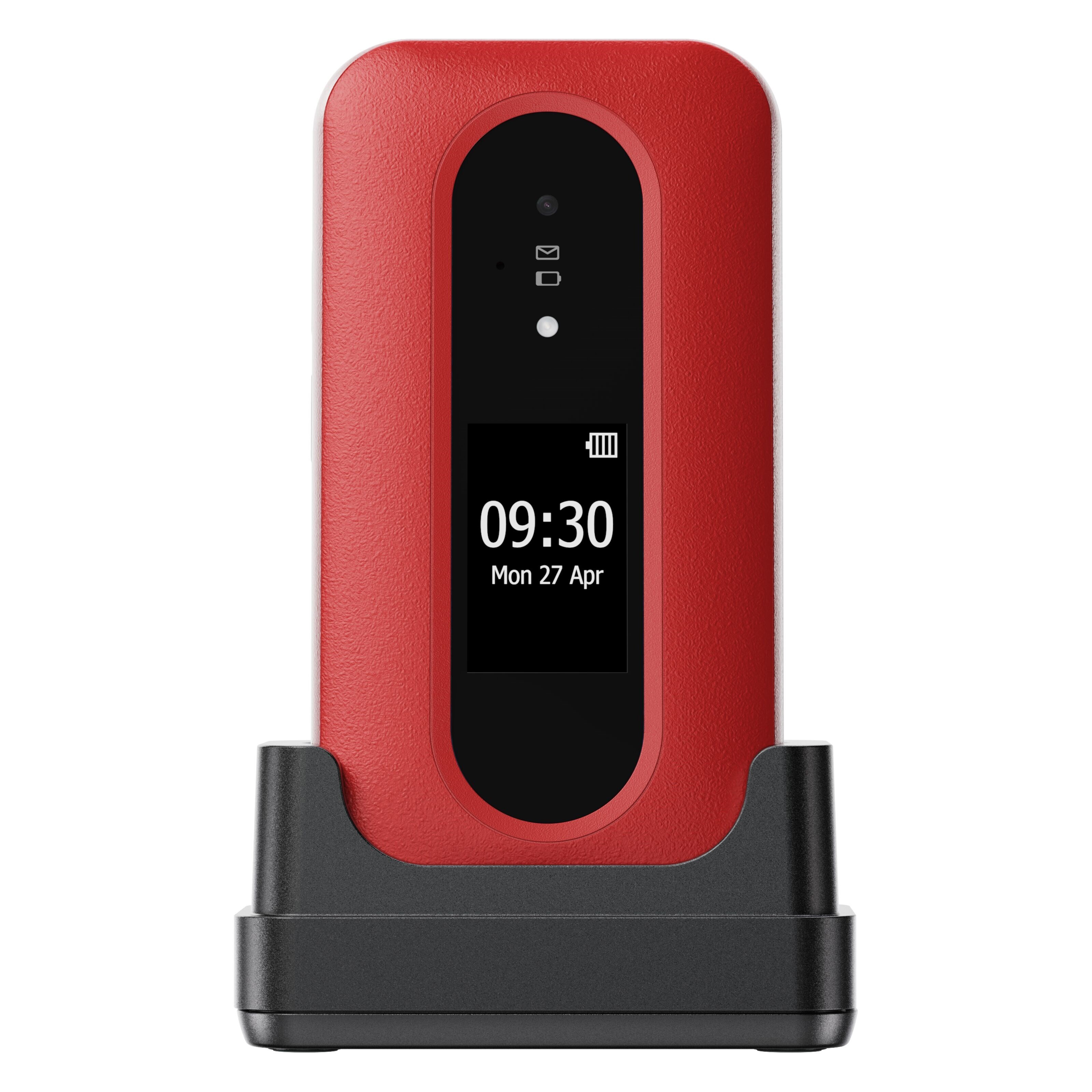 Doro Leva L31 Mobiltelefon 4G Rød/hvit