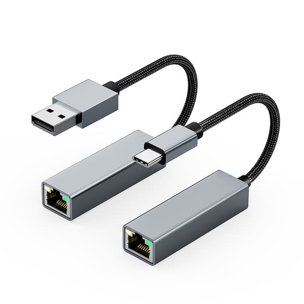 INF USB C til Ethernet-adapter Gigabit