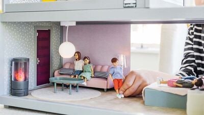Lundby Dukkehusmøbler Stuesett