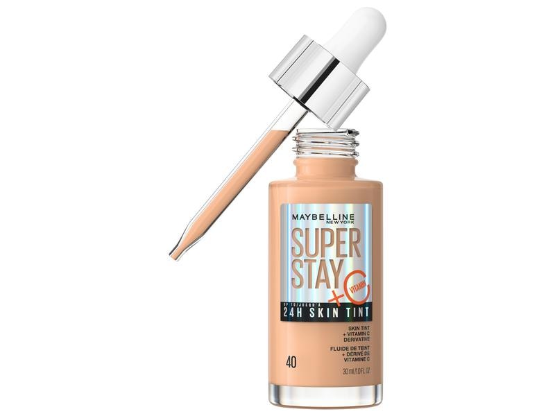 Maybelline Foundation Superstay 24H Glow 40 Fwan Leichtes Make-up für 24 Stunden lang strahlende Haut, ohne zu beschweren