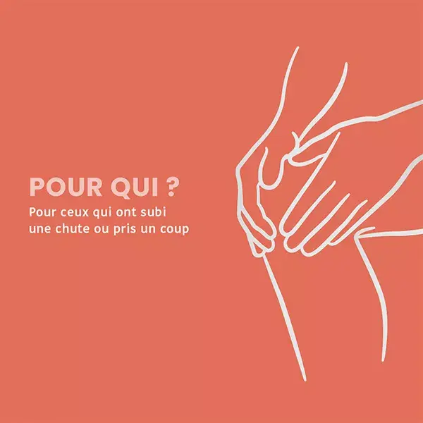 Roll-on orgânico Santarome para hematomas e contusões com óleos essenciais, 10 ml