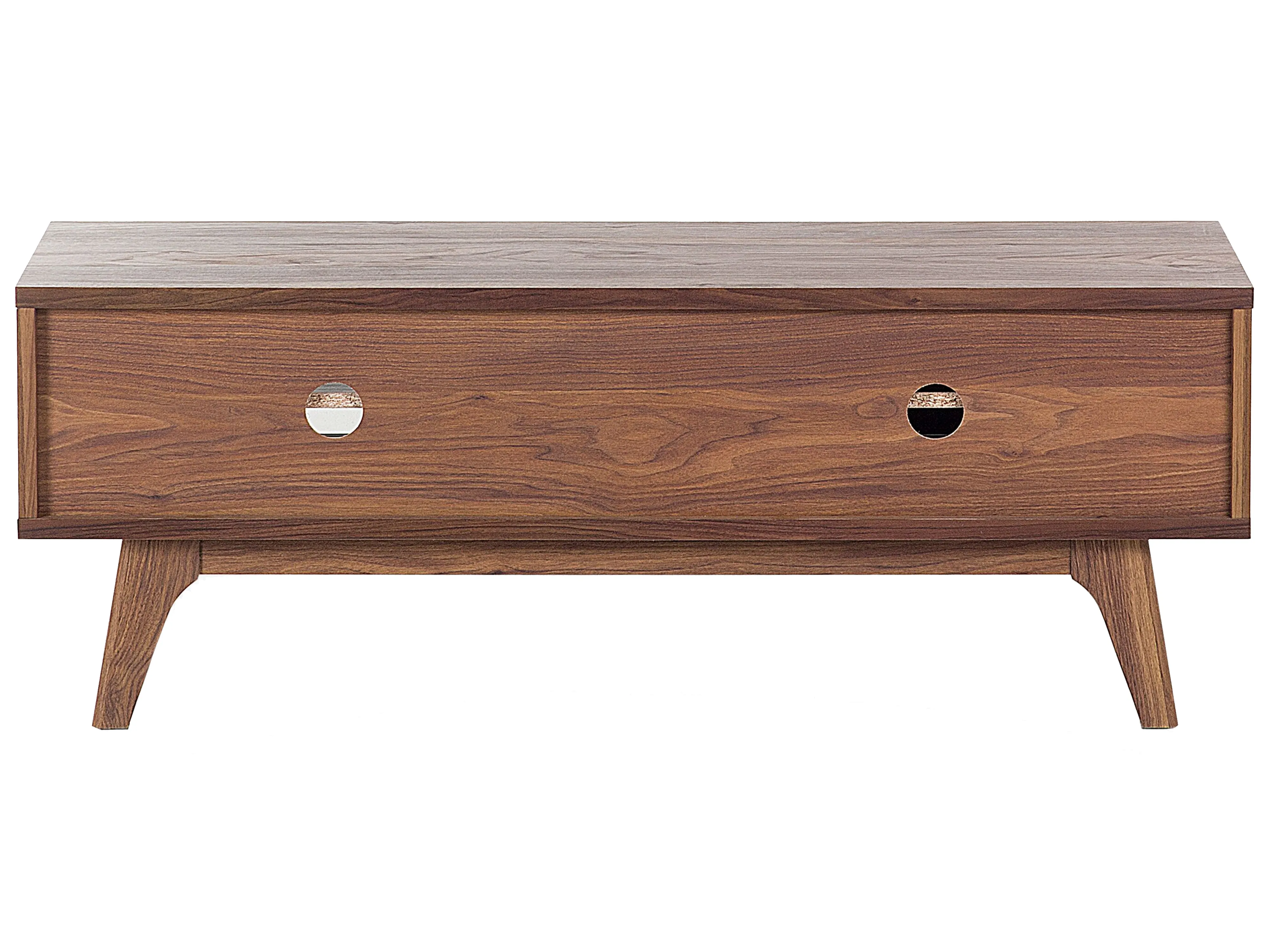 TV-meubel BUFFALO Bruin/wit
