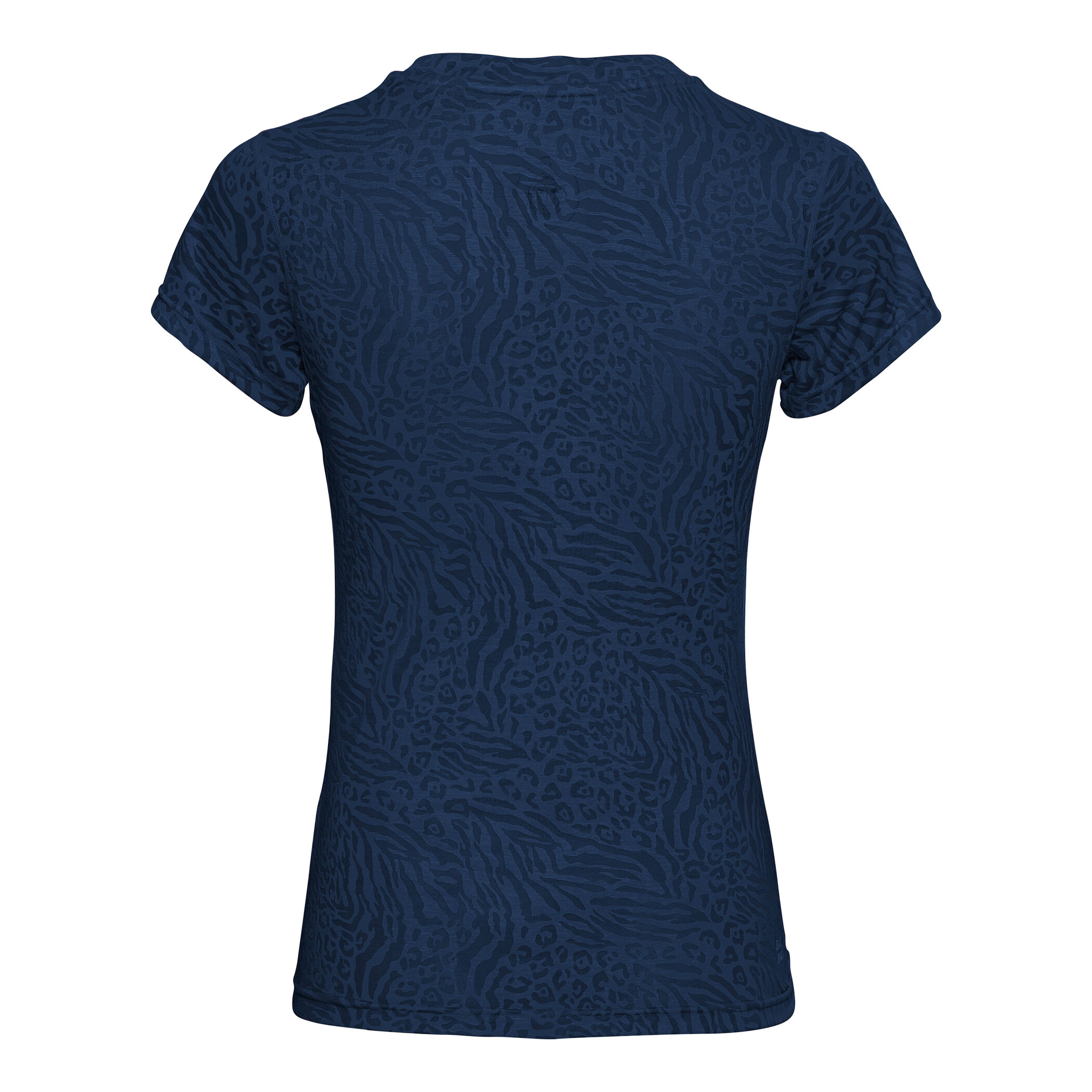 BIDI BADU Anni Bournout Tech T-shirt Femmes - Bleu Foncé , Blanc