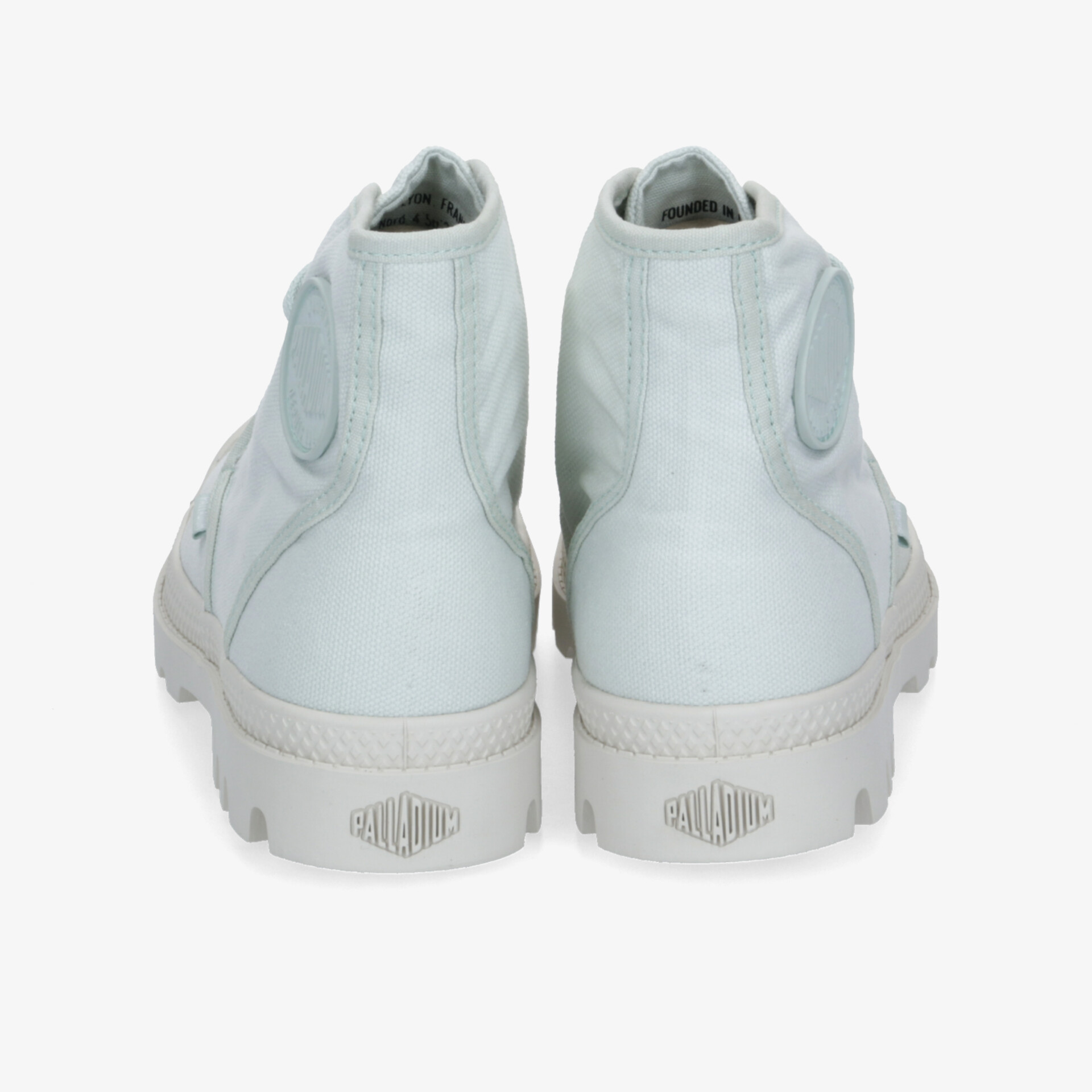 PALLADIUM Pampa High Damen Leinenschuhe mint