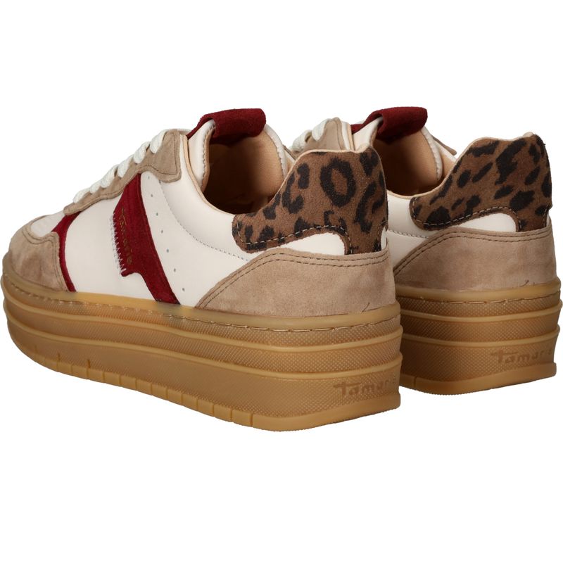 Tamaris Veterschoenen Beige Dames
