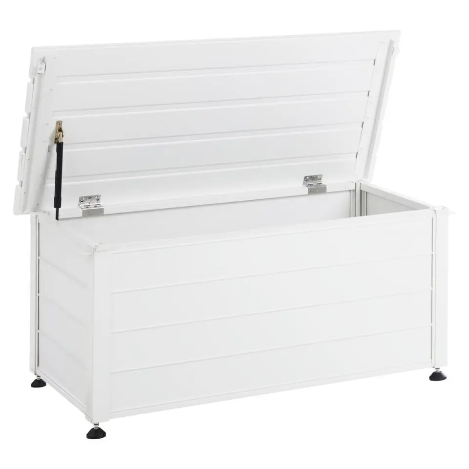 CAMPALTO - Kussenbox - Wit - 113 x 50 cm - Aluminium