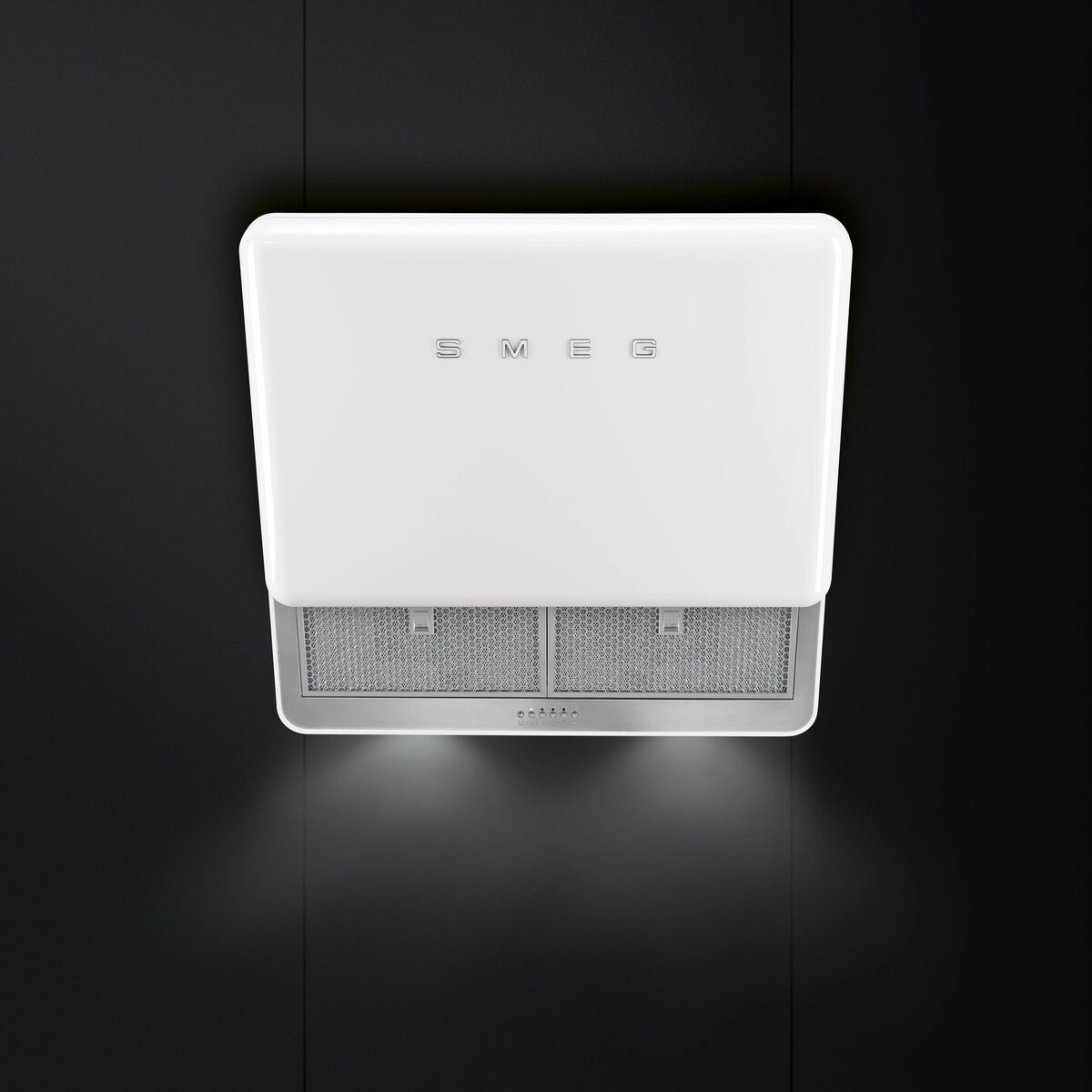 KFAB75WH 50'Talls Retro Design Vegghengt Ventilhette 75 cm, Hvit