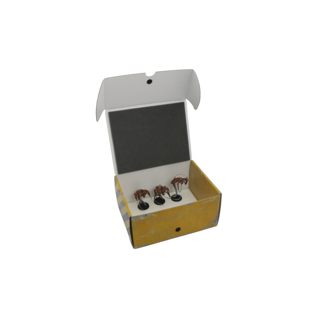Rangement Safe & Sound - Petite Boîte Aimantée avec Mousse pour Figurines