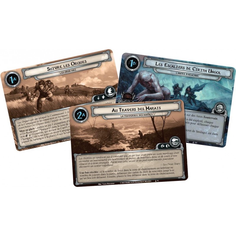 Seigneurs des Anneaux - Jeu de cartes : Les Deux Tours (Saga)