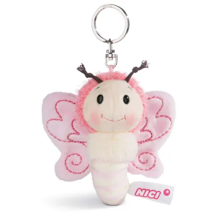NICI Schlüsselanhänger Schmetterling 10cm, sortiert