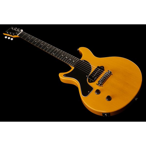 Harley Benton DC-Junior LH TV Yellow Bundle