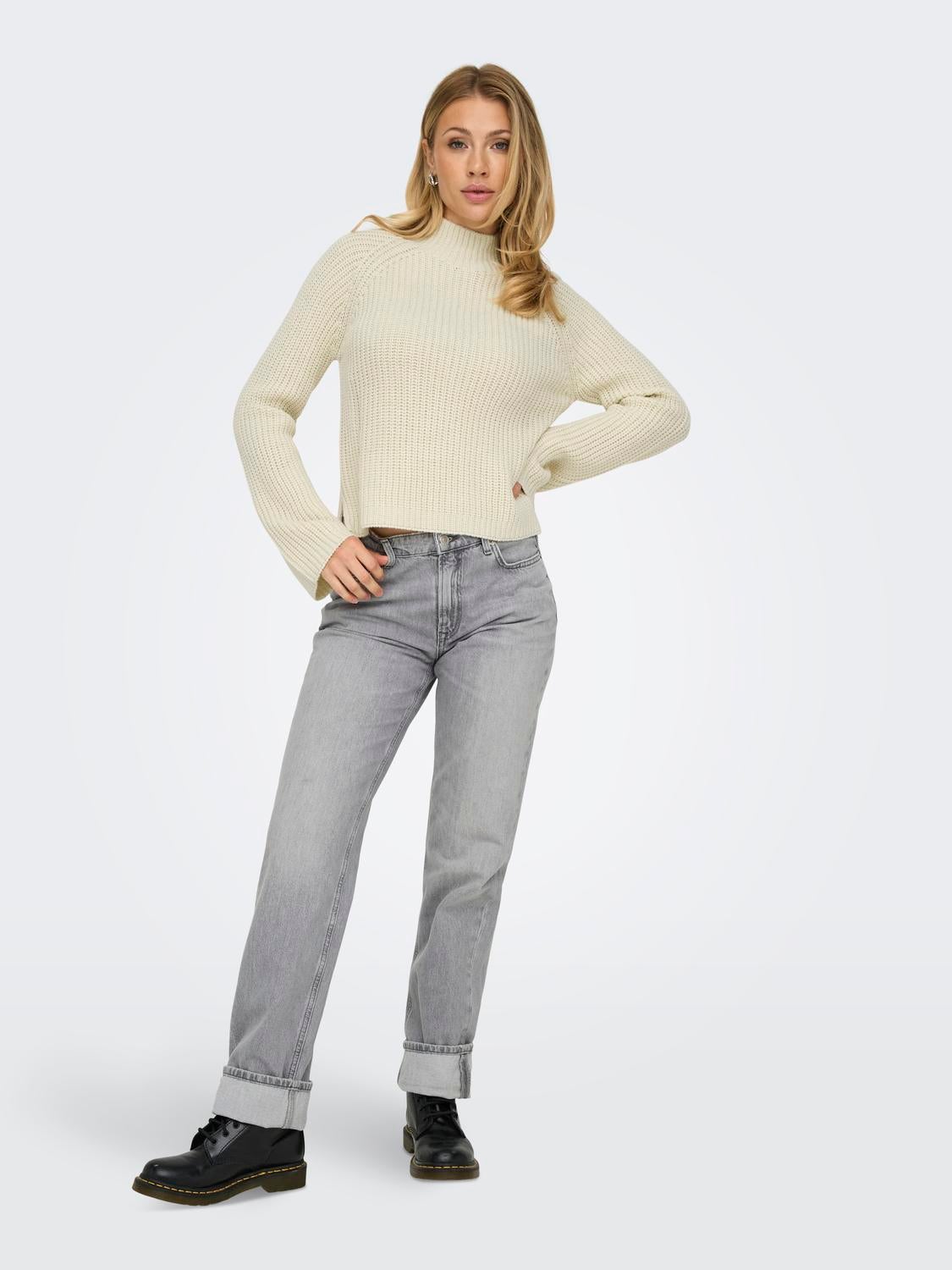 JDYJUSTY Strickpullover Birch