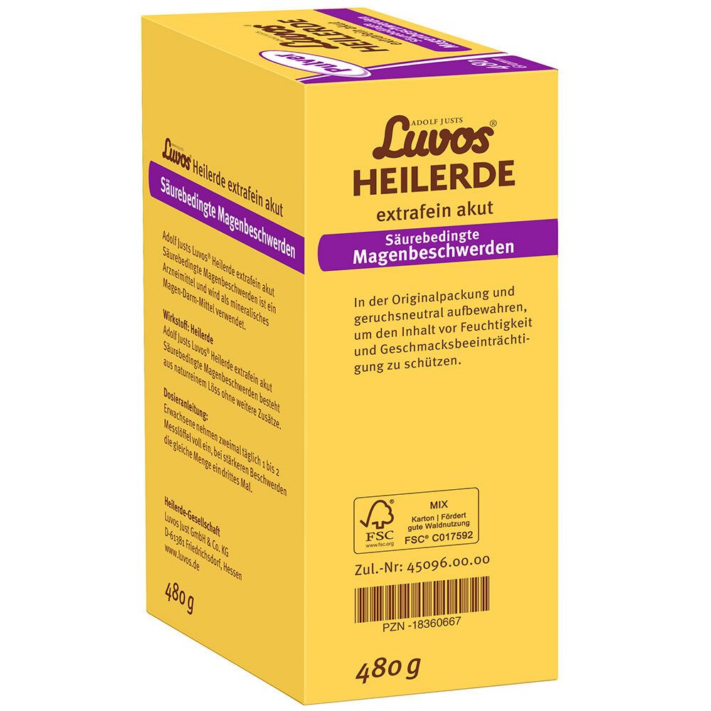 Luvos® Heilerde extrafein akut Säurebedingte Magenbeschwerden