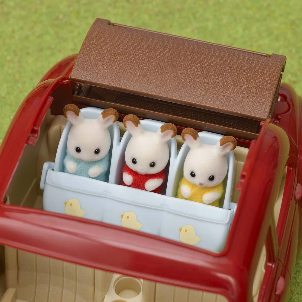 LA POUSSETTE TRIPLE - SYLVANIAN TOUT POUR BEBES