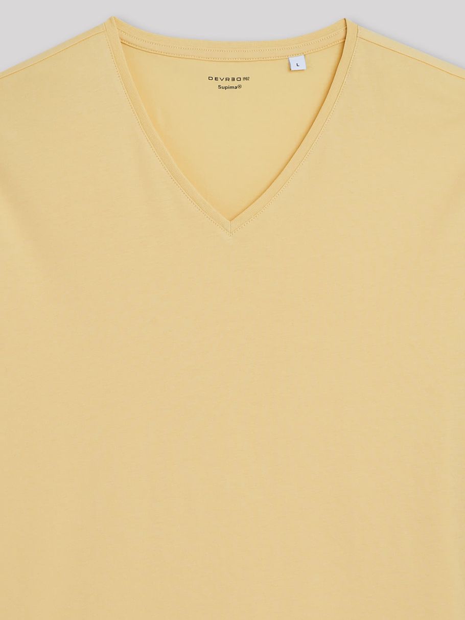 Tee-shirt col v uni
