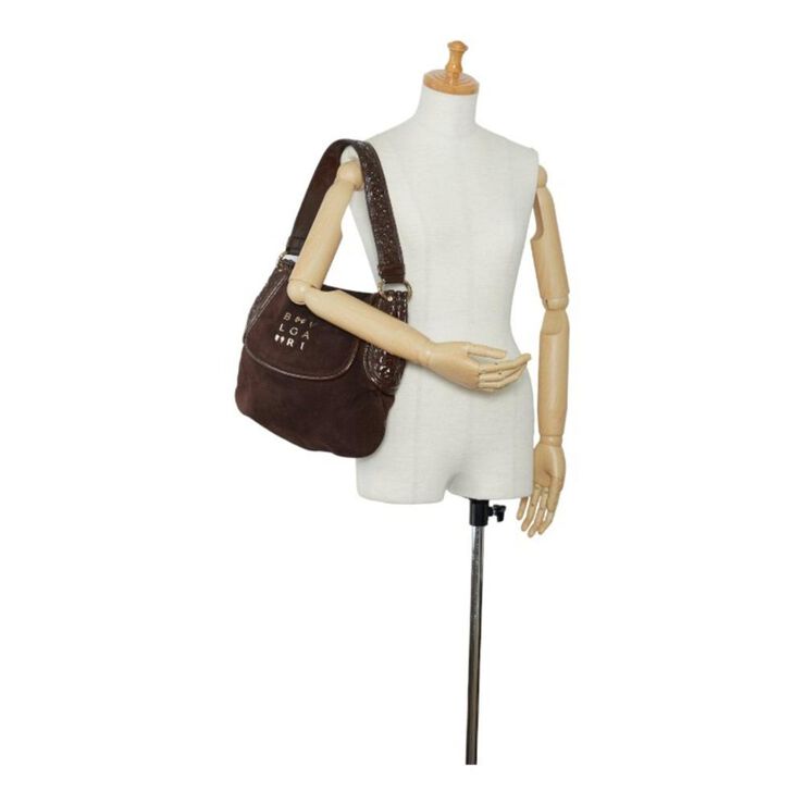 Bvlgari Vintage Bvlgari Shoulder Bag Brown