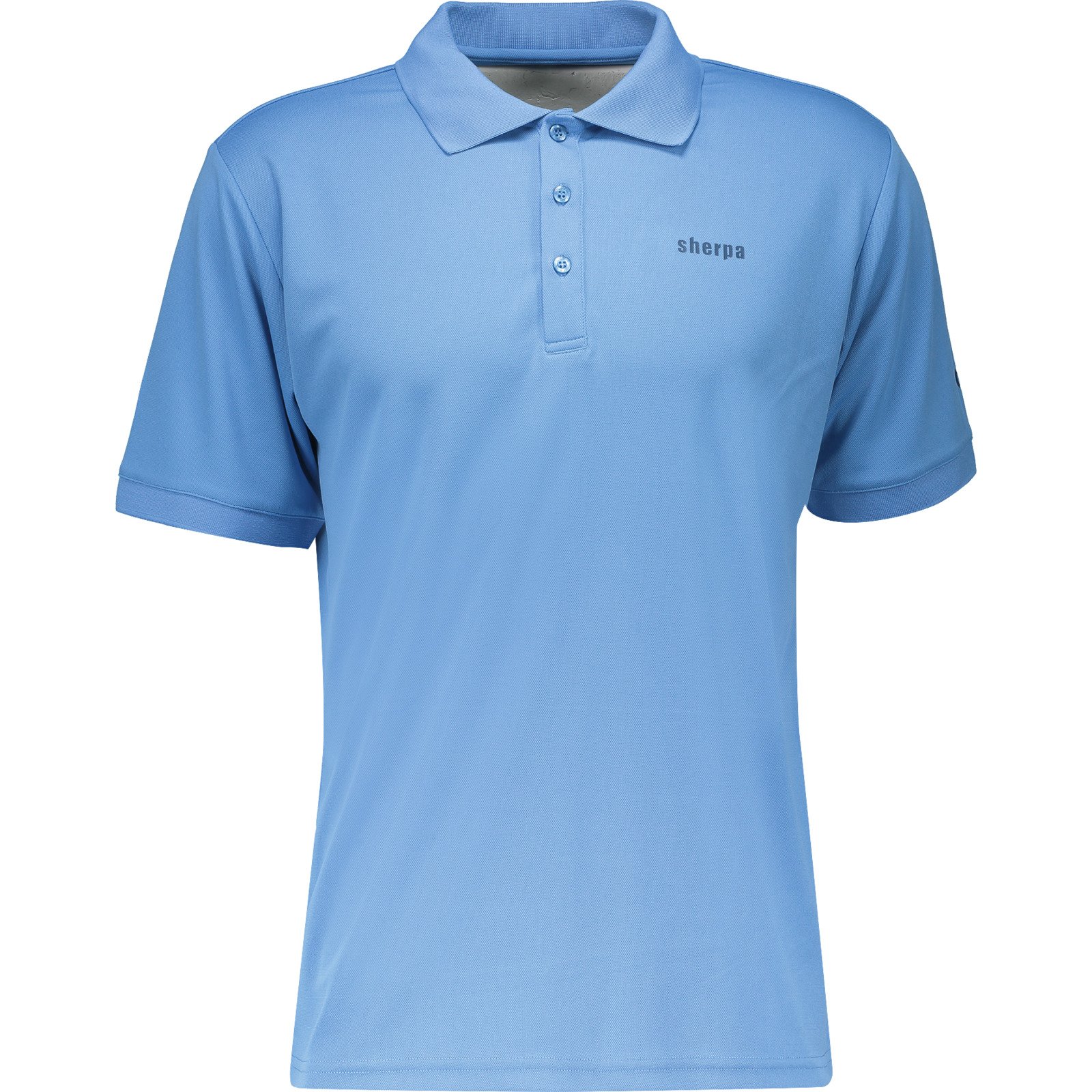 Sherpa Herren-Poloshirt Sarma XL, hellblau