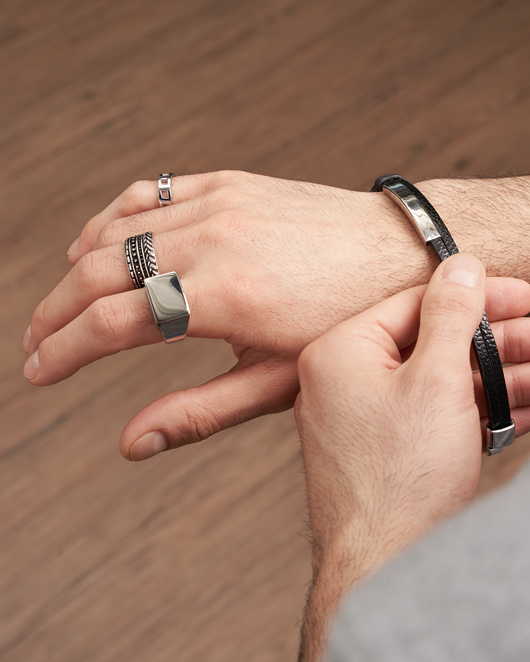 Herren Ring - Cold Silver