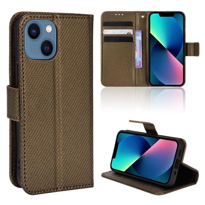 Edgin - Folio kunstleren telefoonhoesje - iPhone 13 Pro Max / 13 Pro / 13 / 13 mini / 12 Pro Max / 12 Pro / 12 / 12 mini / 11 Pro Max / 11 Pro / 11 / SE / XS Max / XS / XR / X / SE 2 / 8 / 8 Plus / 7 / 7 Plus