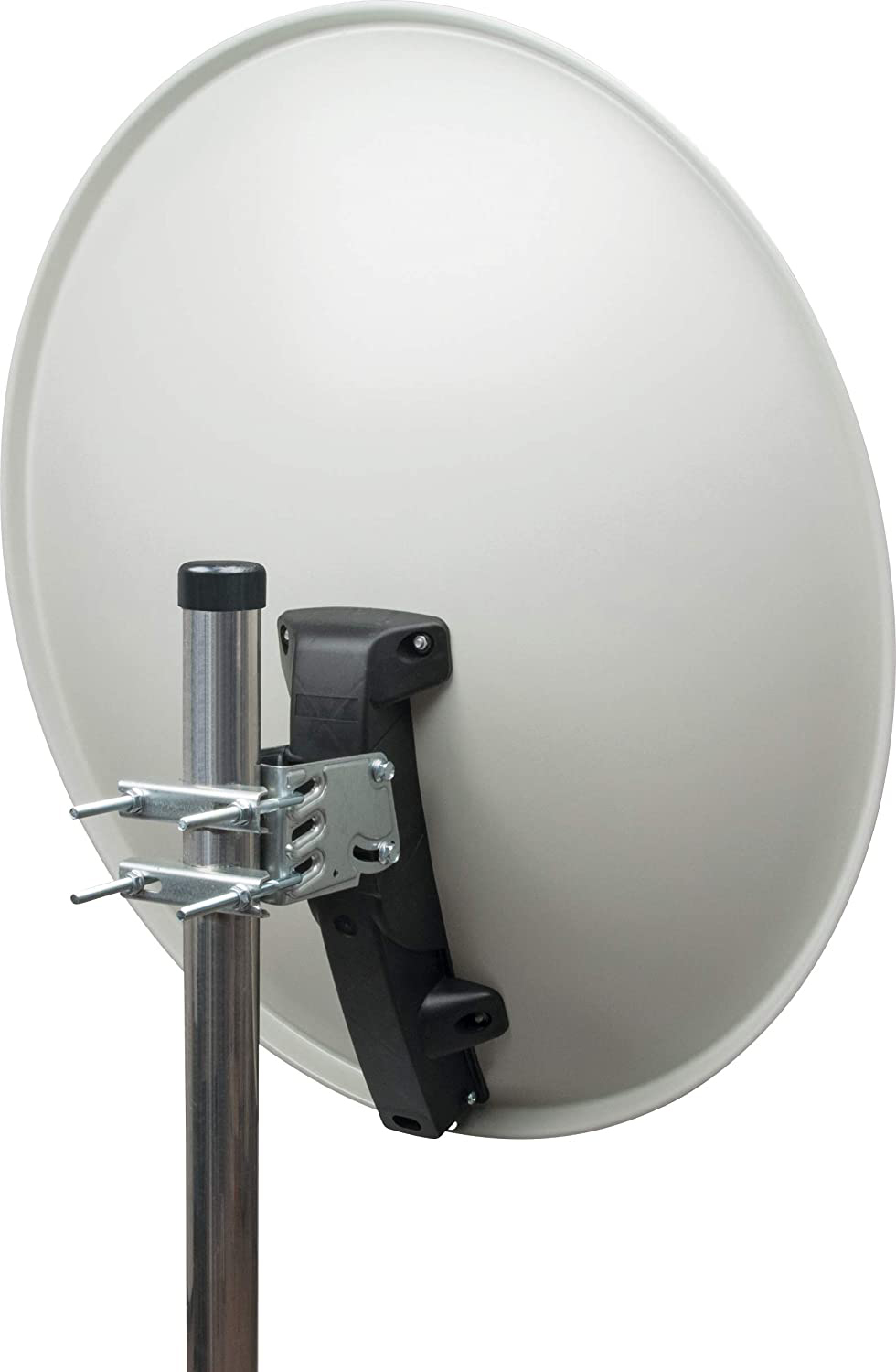 Schwaiger 714500 lichtgrijze 80 cm stalen schotel set