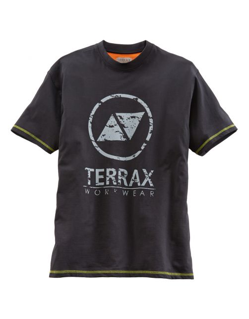 Terrax T-Shirt Zwart&Lime - Werkkleding