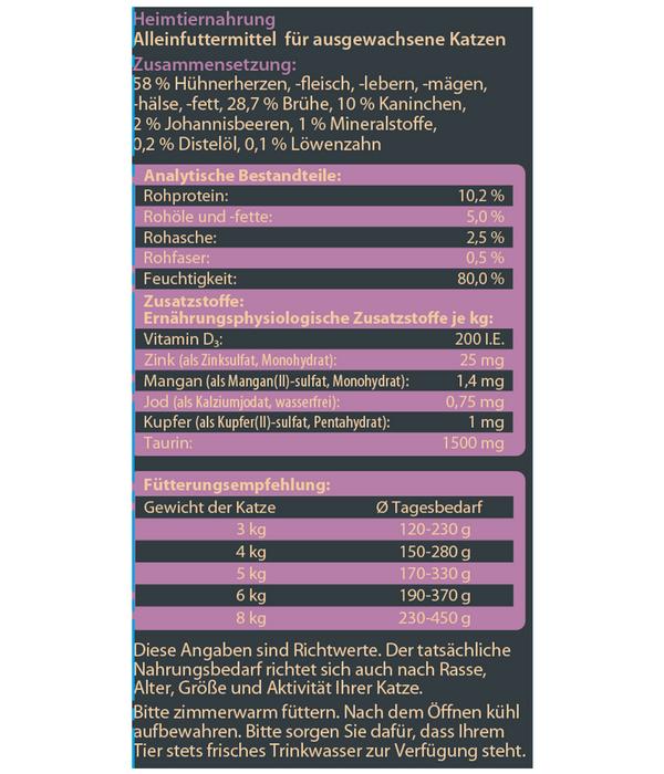 Dehner Wild Nature Nassfutter für Katzen