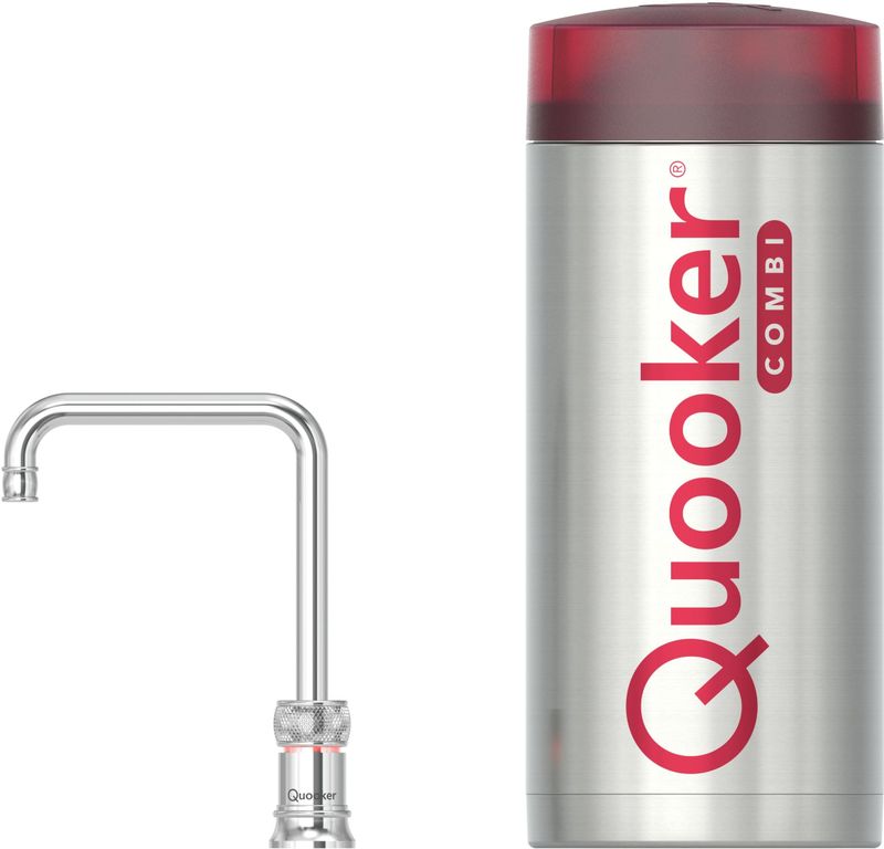 Quooker - Classic Nordic Square - Kokendwaterkraan - Chroom