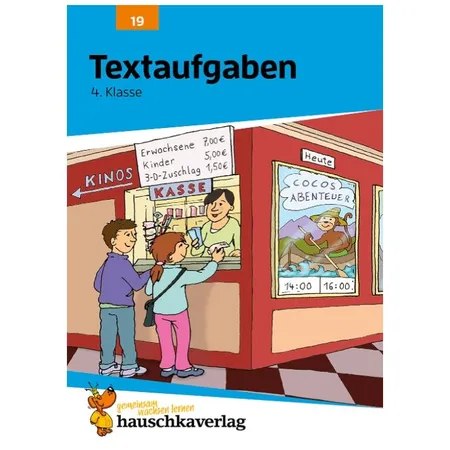 Hauschka Verlag Textaufgaben 4. Klasse