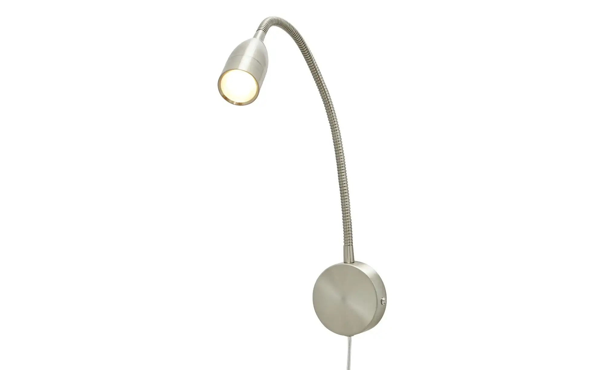 Fischer-Honsel LED-Wandleuchte, 1-flammig, Nickel matt