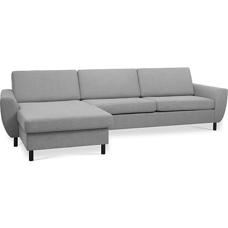 Urban 3D XL vendbar sofa med chaiselong - lysegrå