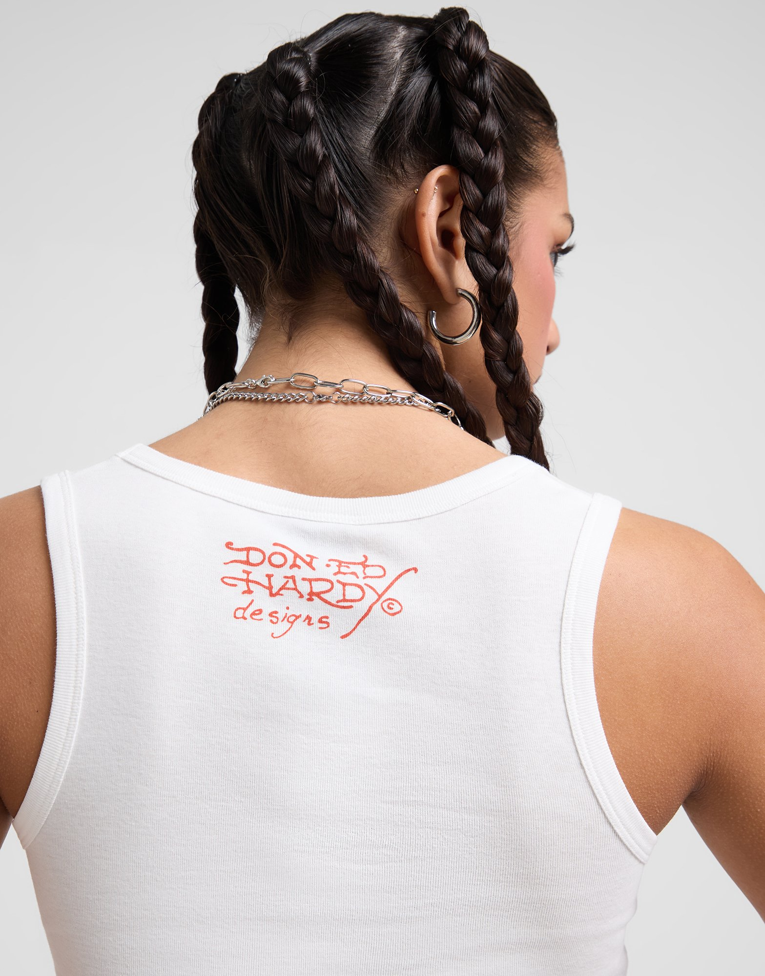 Ed Hardy Débardeur Dagger Rib Femme