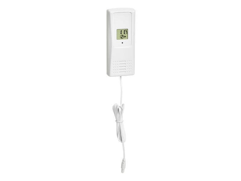 TFA Dostmann Funk-Thermometer TRIO Funk-Thermometer mit 2 Sendern