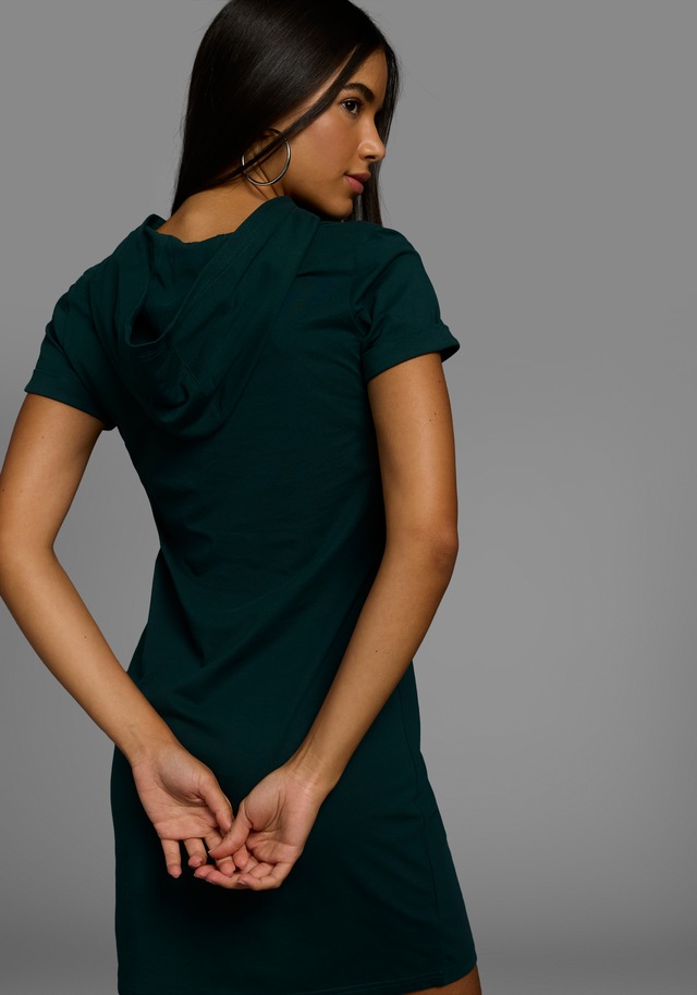 KangaROOS Sweatkleid aus weichem Jersey mit Kapuze - NEUE KOLLEKTION