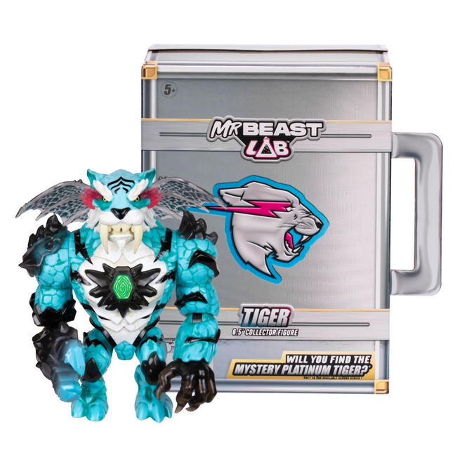 Mr Beast Lab - Sammelfigur Tiger - ca. 15,8 cm